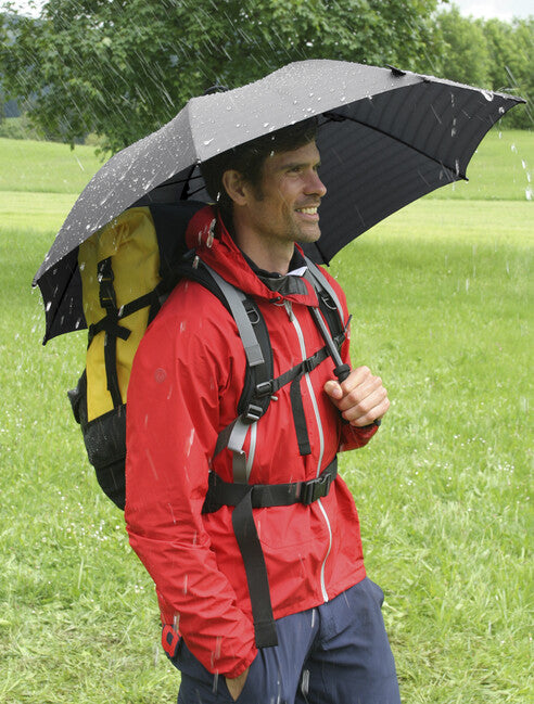 EuroSchirm birdiepal regenschirm, schwarz