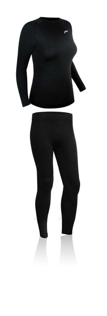 F Superlight Women damen-Dessous-Set, schwarz