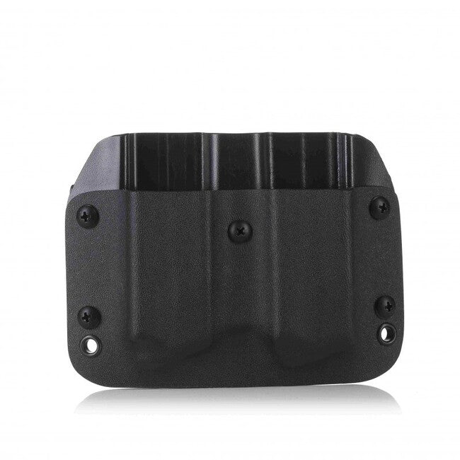 Falco Kydex Vertikálne puzdro F902 2021 pre dva zásobníky Glock 19, čierne ľavé