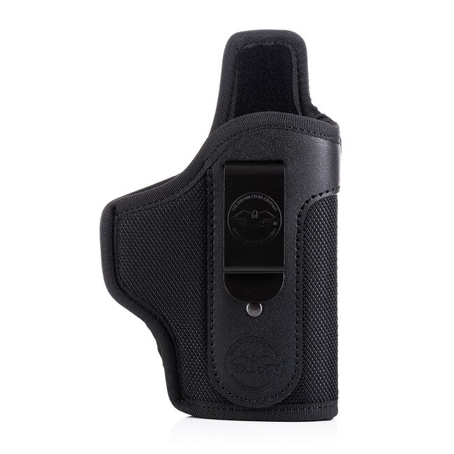 Falco puzdro pre nosenie vo vnútri nohavíc Smith IWB nylonové Glock 26, čierne ľavé