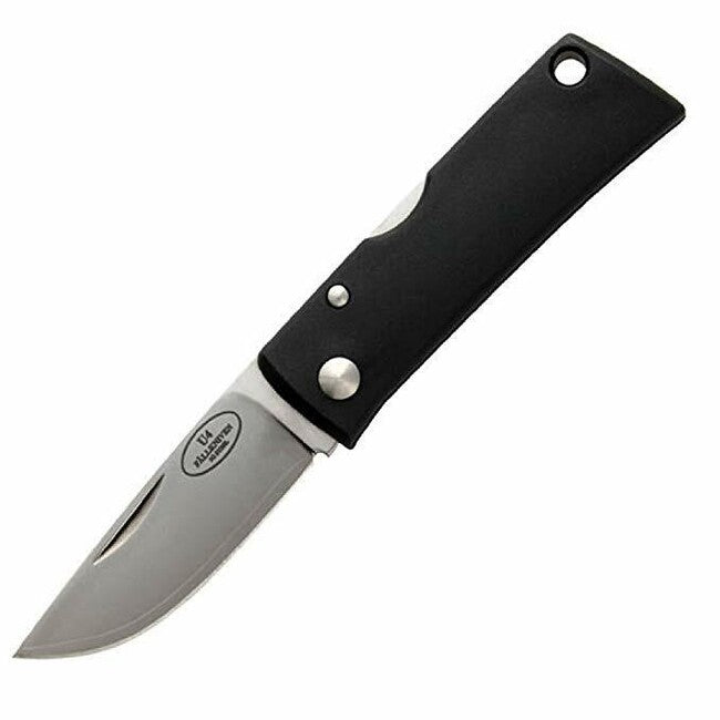 Fällkniven U4 taschenmesser 5,3 cm, schwarz, grilon