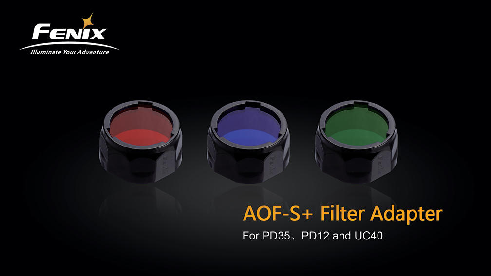 Fenix AOF-S+ filter für taschenlampen, blau