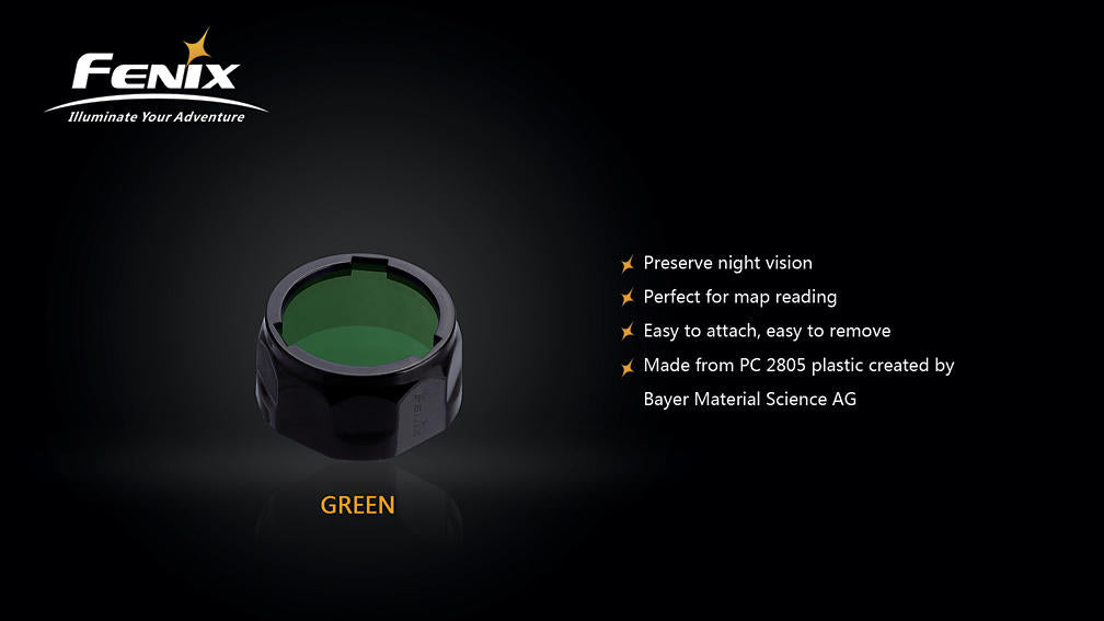 Fenix AOF-S+ filter für taschenlampen, blau