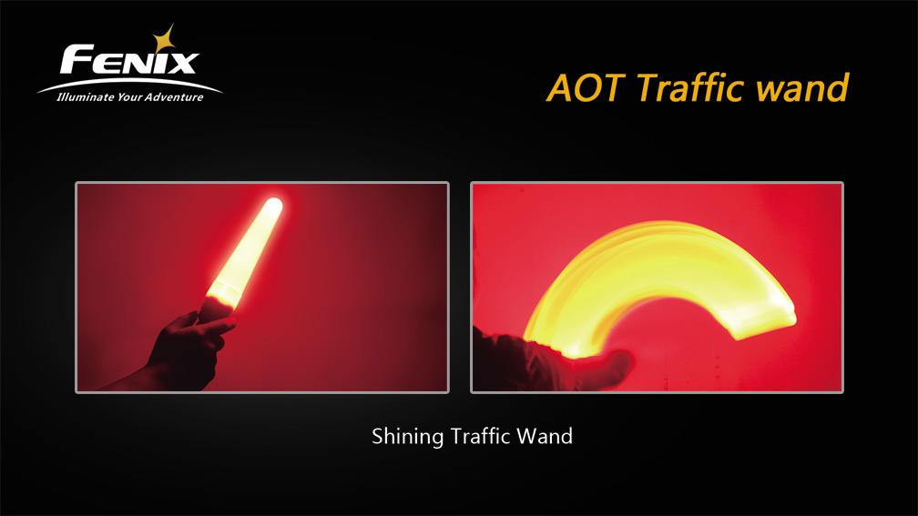 Fenix AOT-S Warning Police Traffic Cone, Red