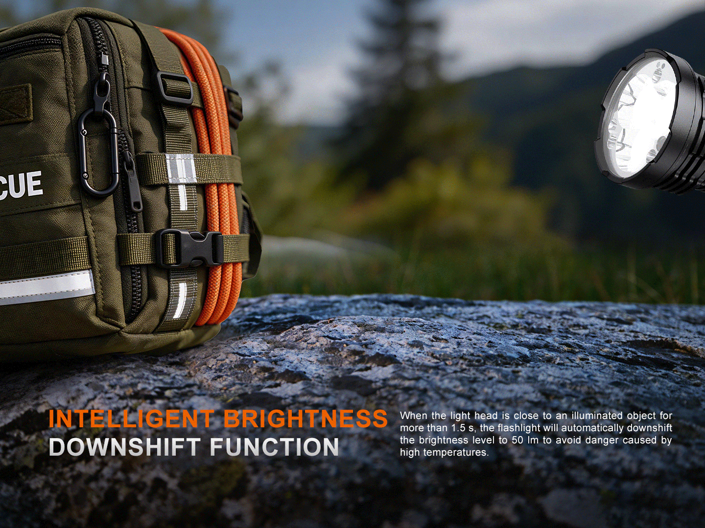 Fenix LR50R V2.0 LED svietidlo 