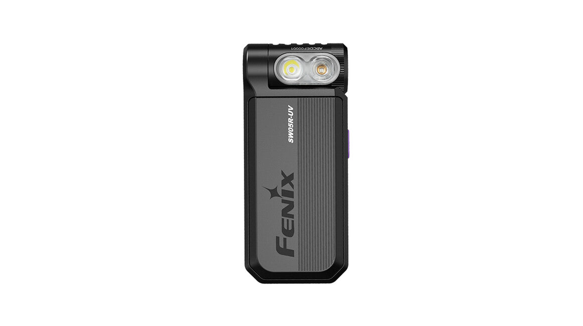 Fenix SW05R-UV wiederaufladbare taschenlampe, schwarz