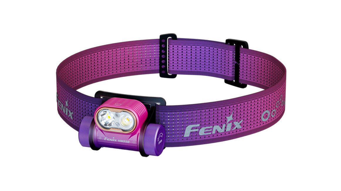 Fenix HM55R Wiederaufladbare Stirnlampe, nebula