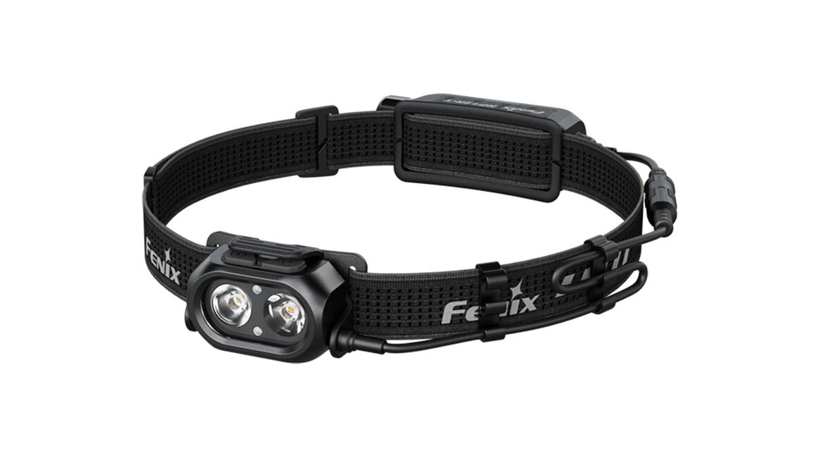 Fenix HP12R-T Wiederaufladbare Stirnlampe, ganz schwarz
