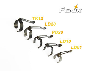Fenix LD22/LD20 und PD30 Ersatzclips für Fenix-taschenlampen