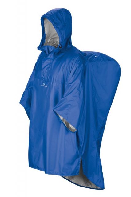 Ferrino Wanderponcho, blau