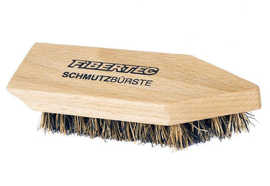 Fibertec Dirt Brush schmutzbürste aus pflanzenborsten
