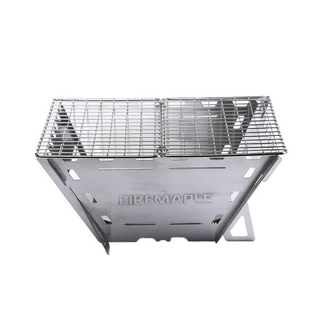 Fire Maple Maverick klappbare feuerstelle für holz mit grill mit ständer und 4 paneelen