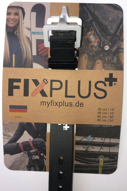 Fixplus Strap 35 cm schwarz 2 Stück