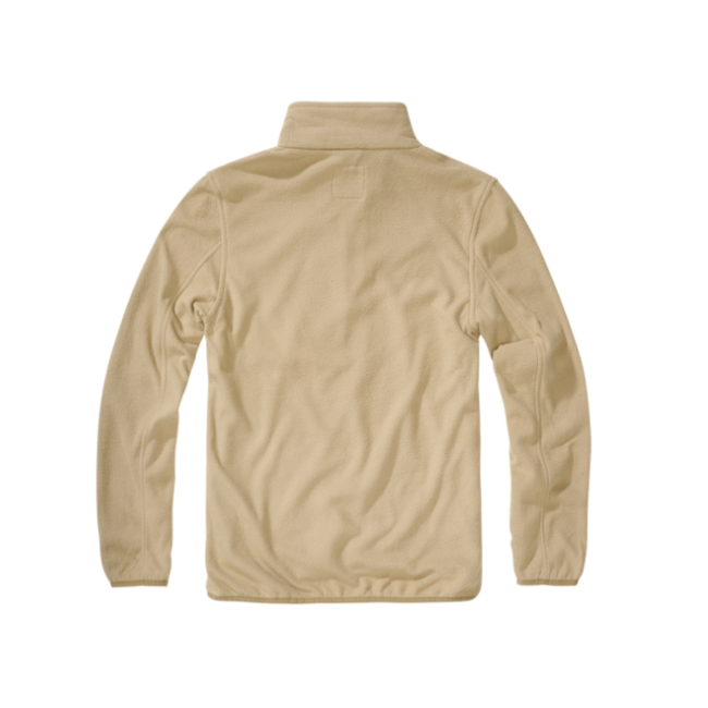 Brandit Troyer Fleece-Jacke, camel