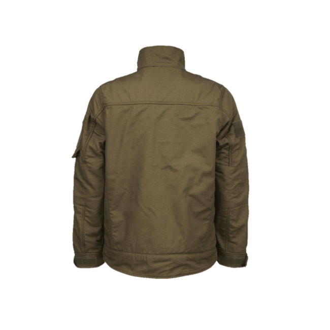 Brandit Fleece-Jacke Ripstop, oliv