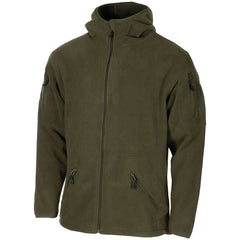 MFH Tactical Fleece Jacket, OD Green