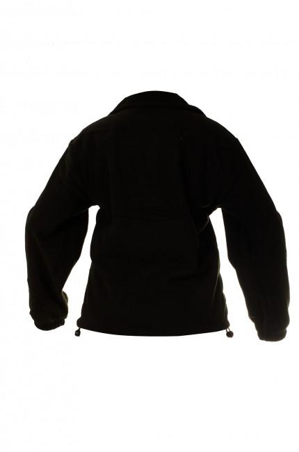 O&T Damen- Fleece- Sweatshirt Monica, schwarz