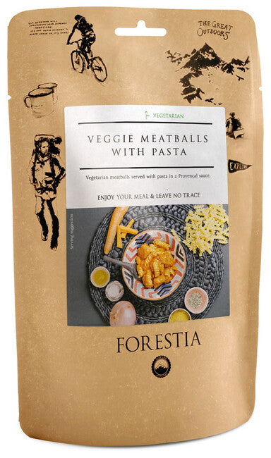 Jomipsa Vegetarische Fleischbällchen Forestia mit Nudeln-SH