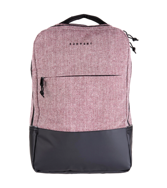 Forvert New Lance Rucksack 16L, burgunderfarbener Flanell
