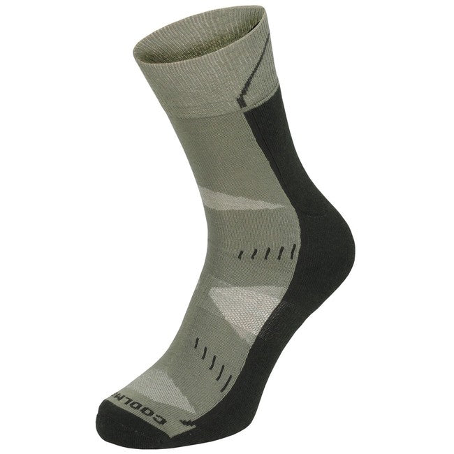FOX Arber trekking-funktionssocken coolmax 1 paar, grün