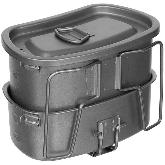 Fox Outdoor 3-teiliges Kochset, Titan