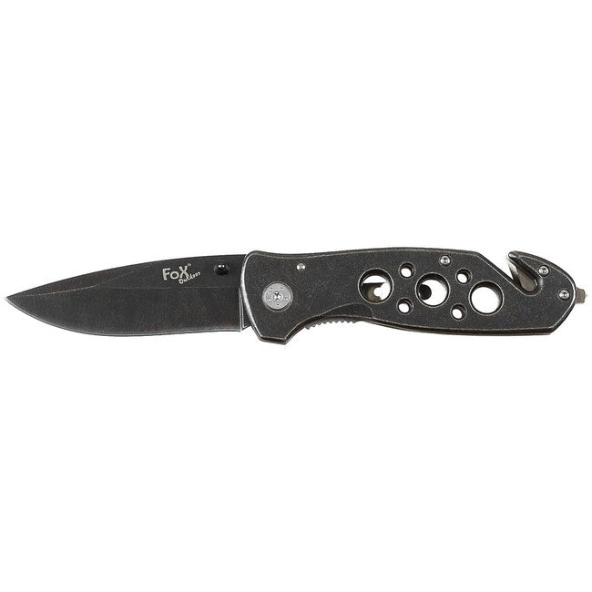 Fox Outdoor Jack klappmesser, einhändig, mit metallgriff