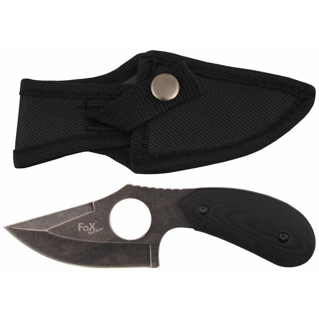 Fox Outdoor Messer mit FINGER-Öffnung,