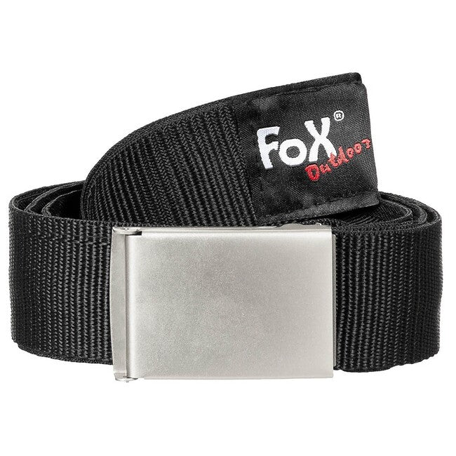 Fox Outdoor Gürtel mit Innenfach ca. 4 cm, schwarz