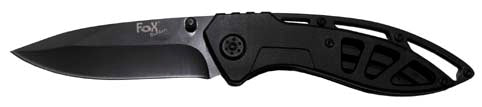 Fox GRclip Aufklappmesser 19,5cm, schwarz