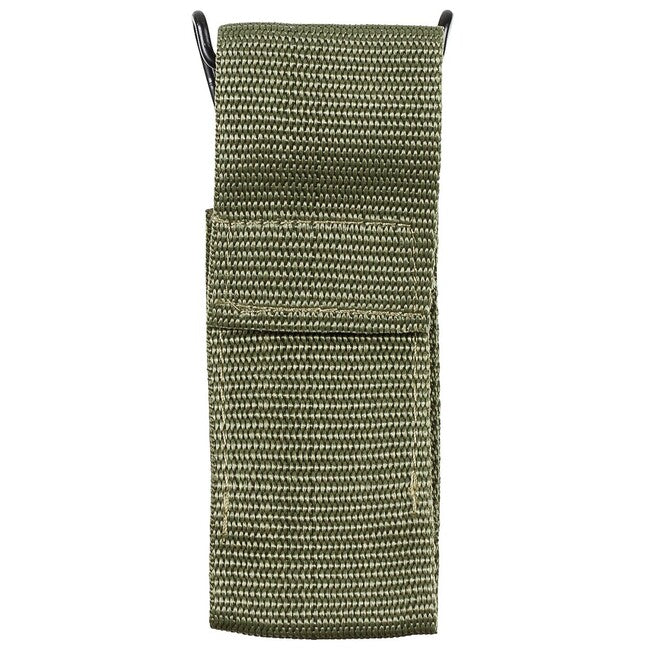 Fox Outdoor Messerscheide mit Gürtelschlaufe, od grün