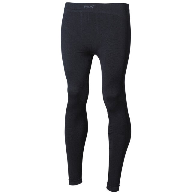 Fox Outdoor Thermo-Funktionsunterhose, lang, schwarz