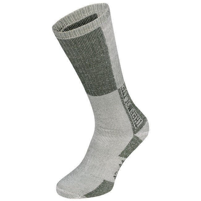 Fox Polar wintersocken extra hoch 1 paar weiß-grün