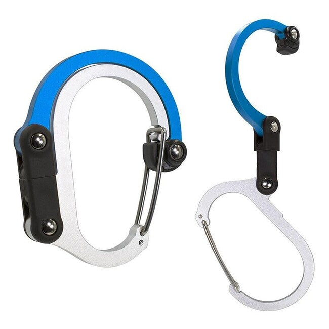 Gear Aid Karabiner Heroclip S, blue steel