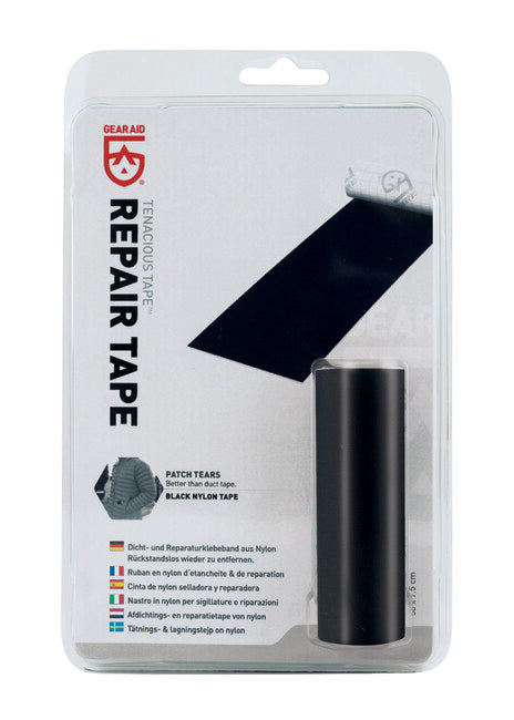GearAid Tenacious Tape Schwarzes Reparaturband