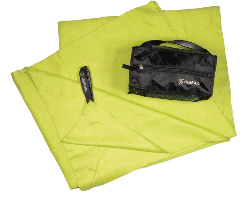GearAid Mikrofaser-Handtuch 75 x 120 cm nav grün
