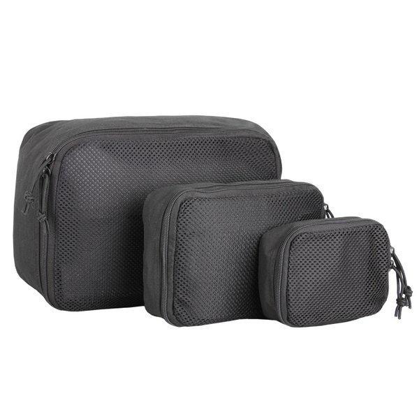 Mil-Tec MOLLE Etuiset 3-teilig, schwarz