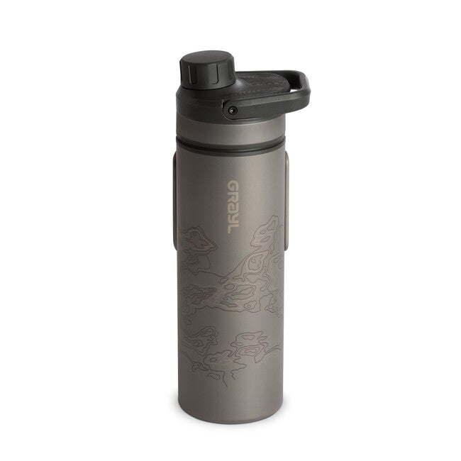 GRAYL Titanium UltraPress™ Filterflasche, Covert Black
