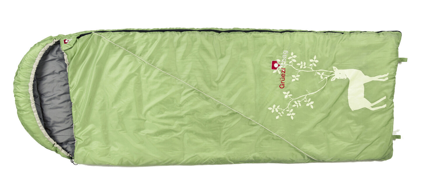 Grüezi-Bag Cloud Grüezi Schlafsack mit Verschluss auf der linken Seite