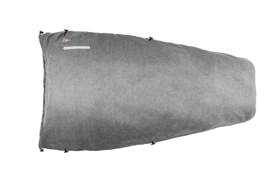 Grüezi-Bag Feater Beheizte Schlafsackeinlage mit USB-Schnittstelle, grau