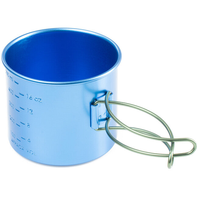 GSI Outdoors Bugaboo aluminium trinkflasche 591 ml, blau