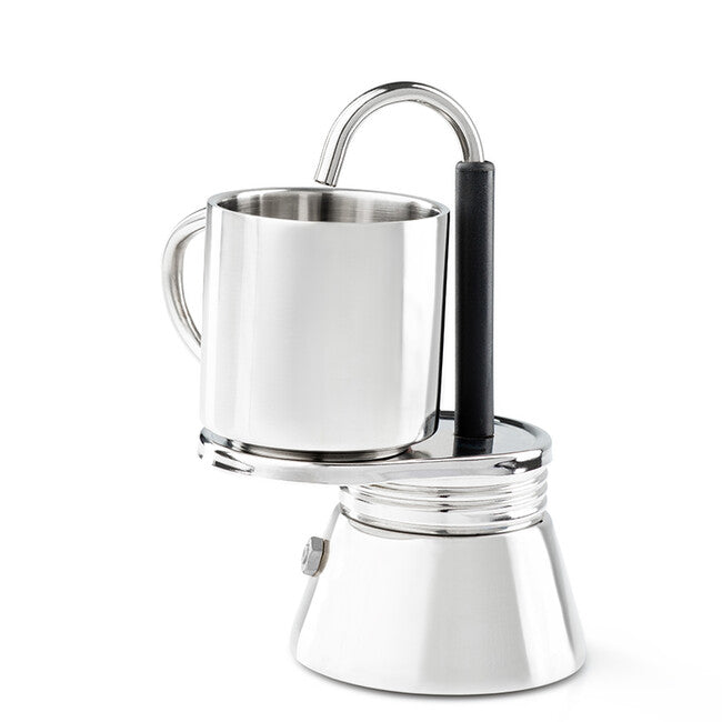 GSI Outdoors Mini Espresso und Espressotasse Edelstahl 74 ml