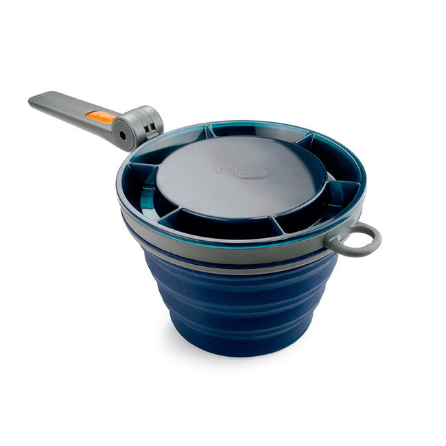GSI Outdoors Fairshare-Becher zusammenklappbarer, blau