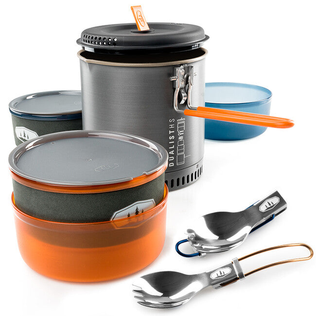 GSI Outdoors Halulite Dualist HS 1.8 l 2 Personen Kochgeschirr Set