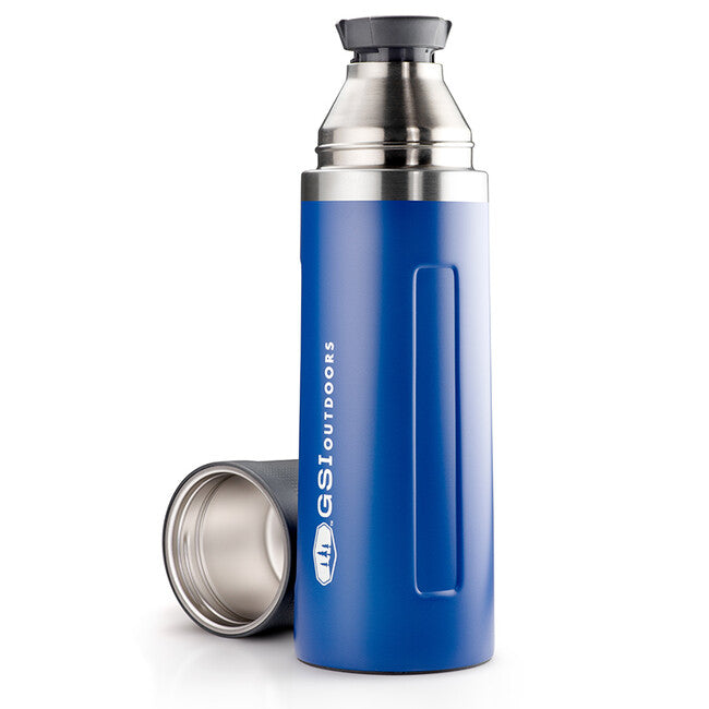 GSI Outdoors Gletscher thermoskanne 1 l, blau