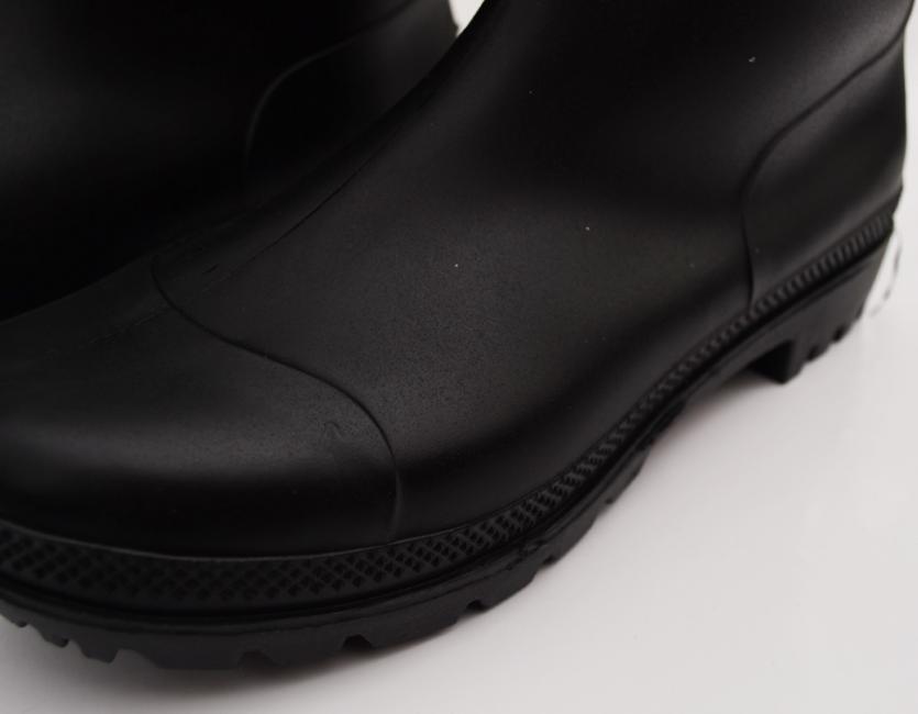O&T vysoke cizmy Natur gumove PVC tmave