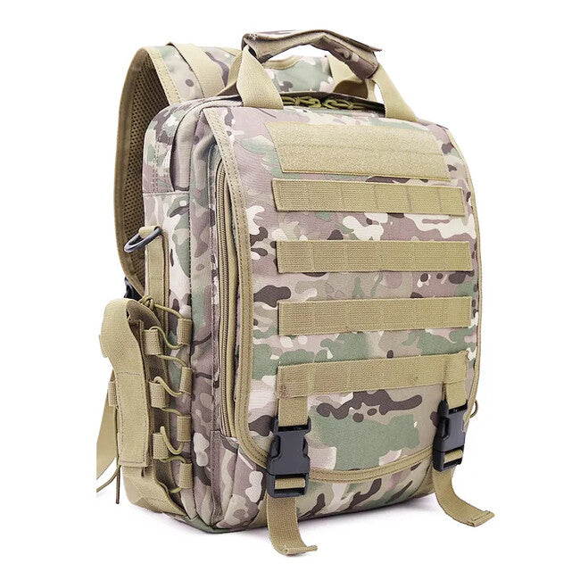 DRAGOWA TACTICAL taktischer Rucksack kälteresistent 10L, khaki