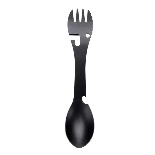 DRAGOWA Tactical Camping Utensil 5in1 Erin, Black