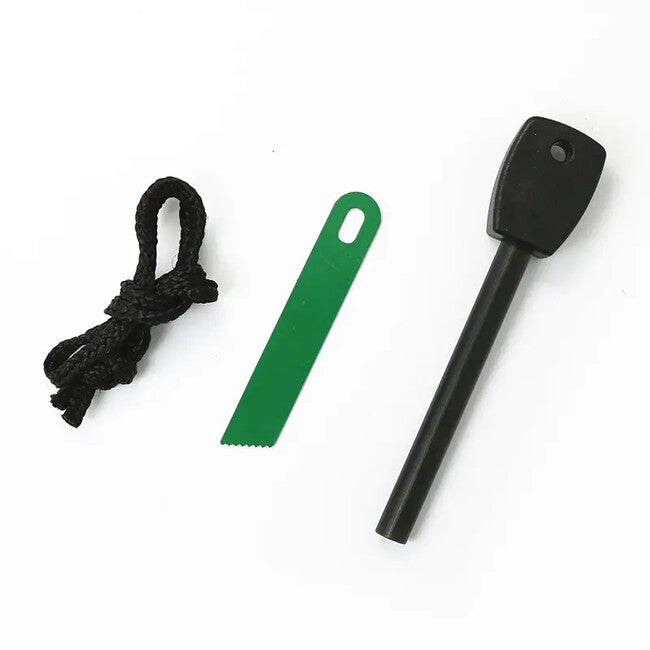 DRAGOWA Tactical Magnesium Firestarter Firefly, Black