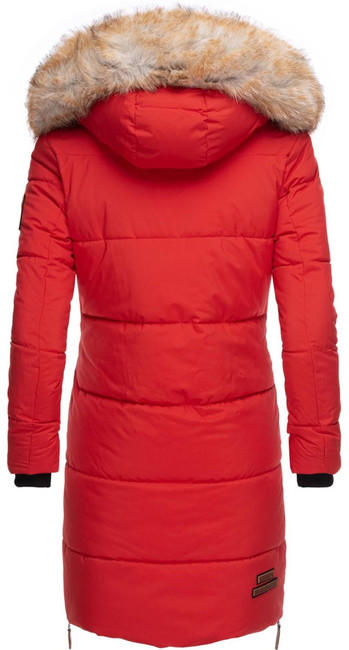 Navahoo Halina damen Winterjacke mit Kapuze, rot