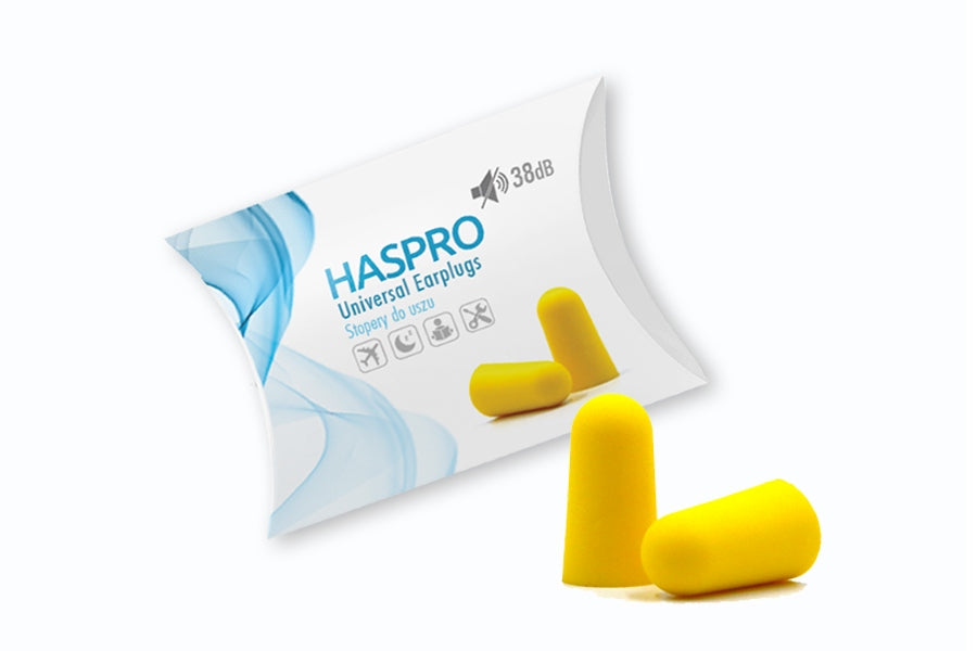 HASPRO 1P ohrstöpsel, gelb